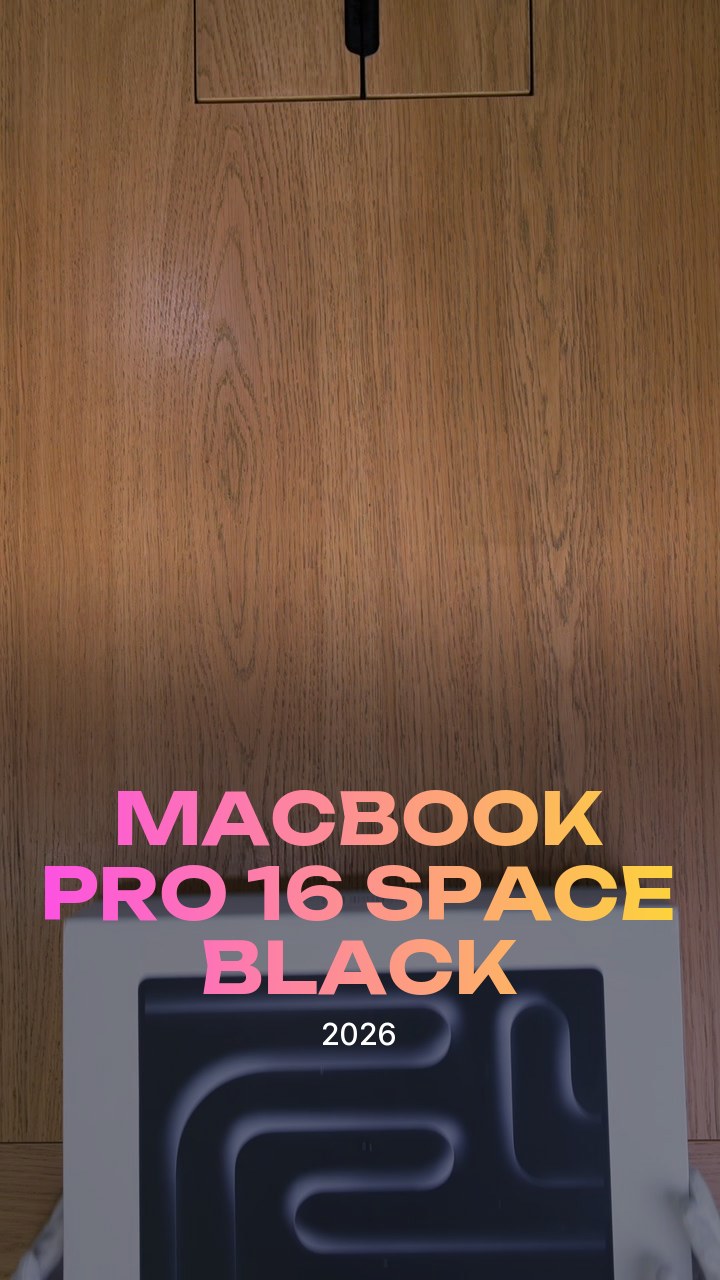 Apple MacBook Pro 16 (2026) Space Black