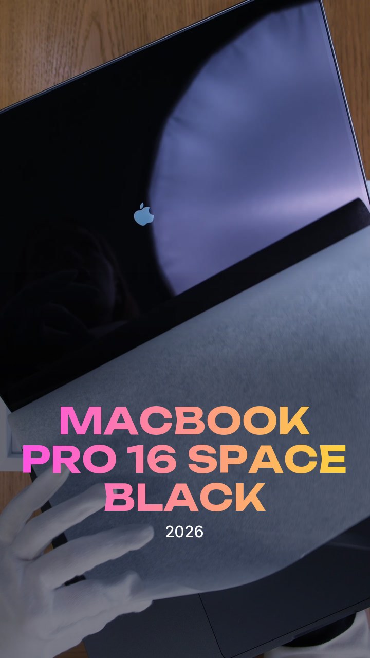 Apple MacBook Pro 16 (2026) Space Black