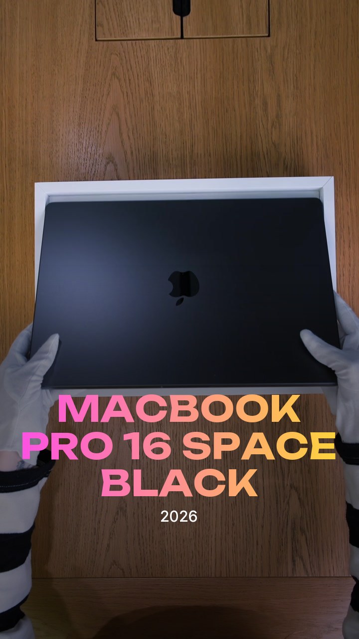 Apple MacBook Pro 16 (2026) Space Black
