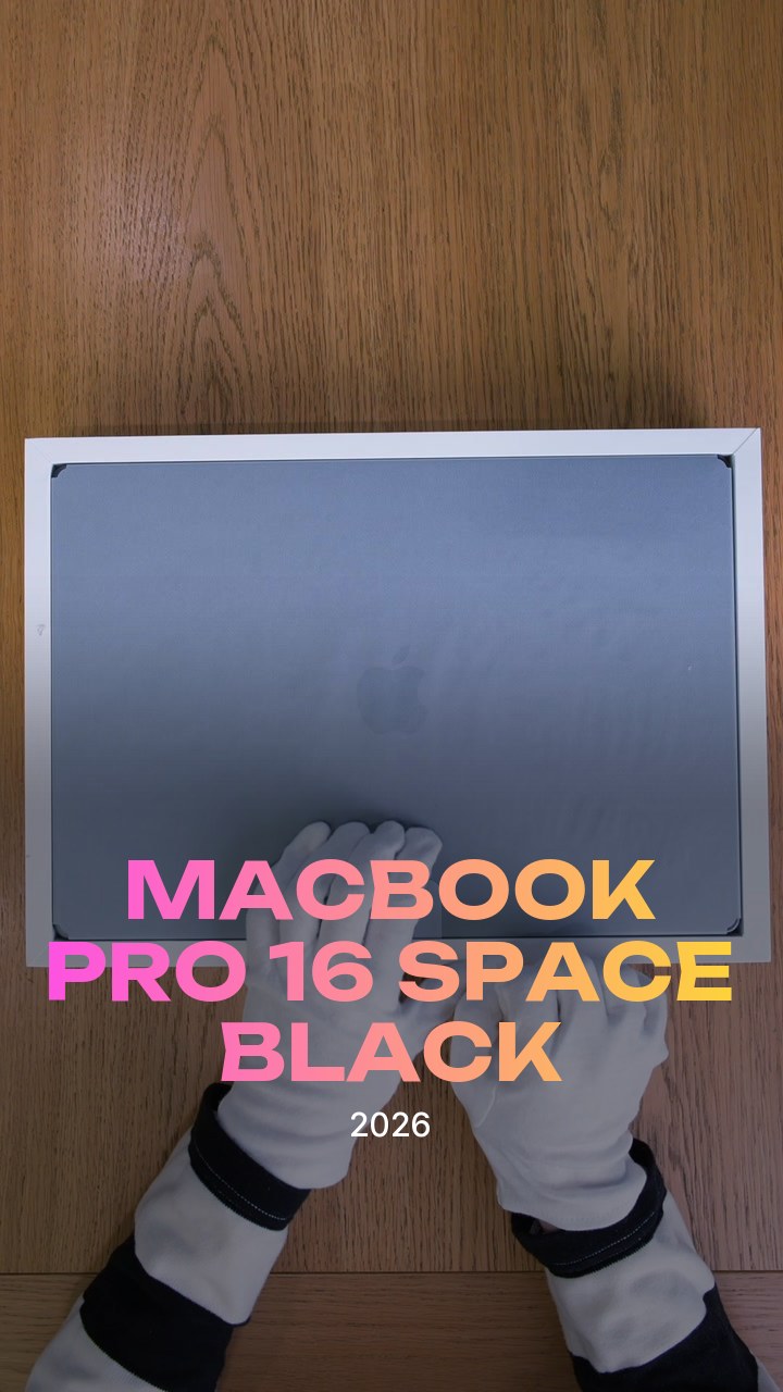 Apple MacBook Pro 16 (2026) Space Black