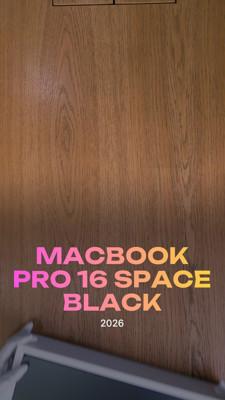 Apple MacBook Pro 16 (2026) Space Black