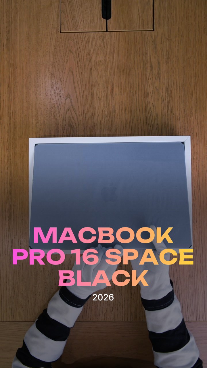 Apple MacBook Pro 16 (2026) Space Black