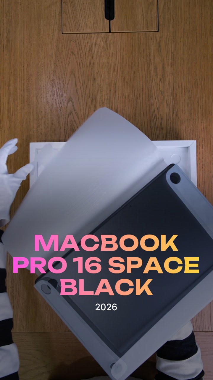 Apple MacBook Pro 16 (2026) Space Black