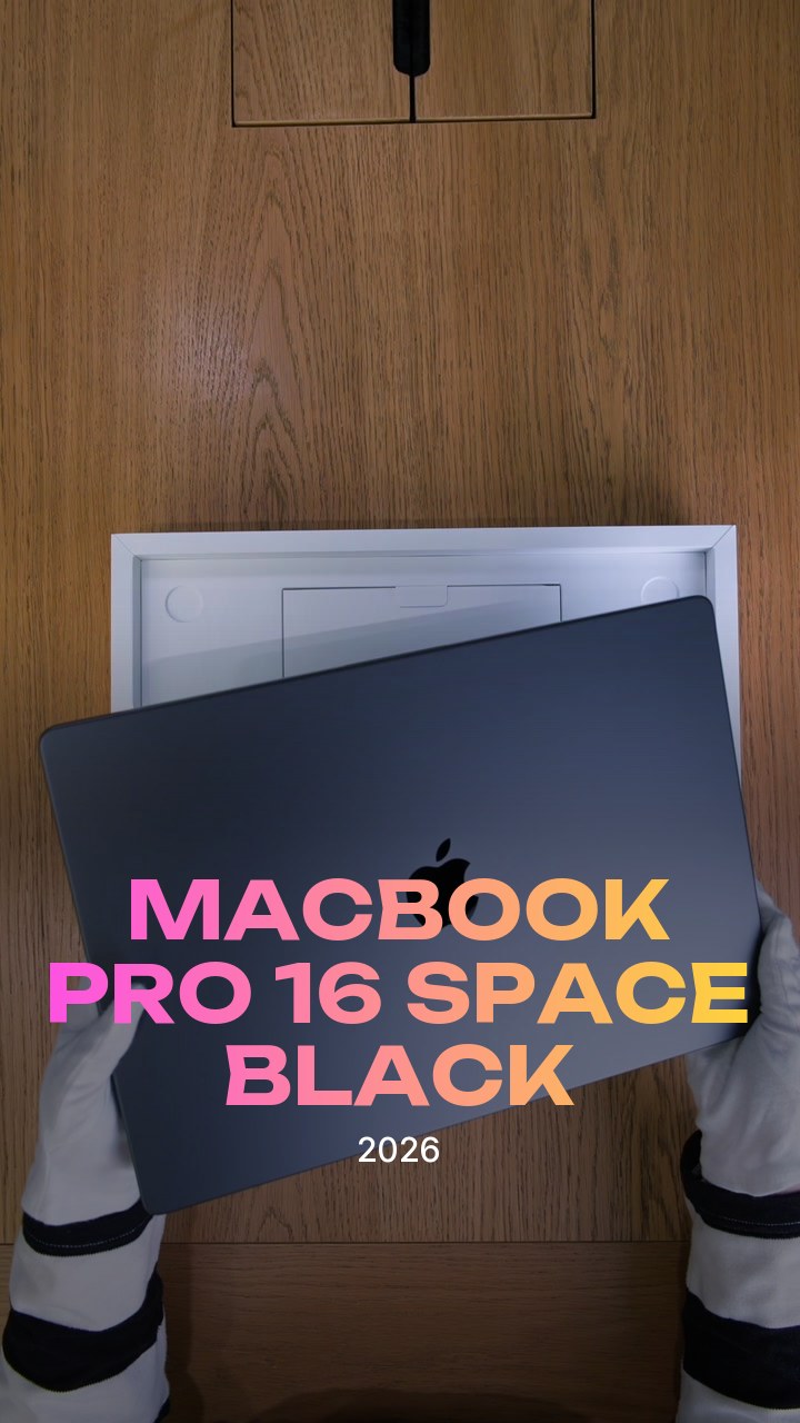 Apple MacBook Pro 16 (2026) Space Black