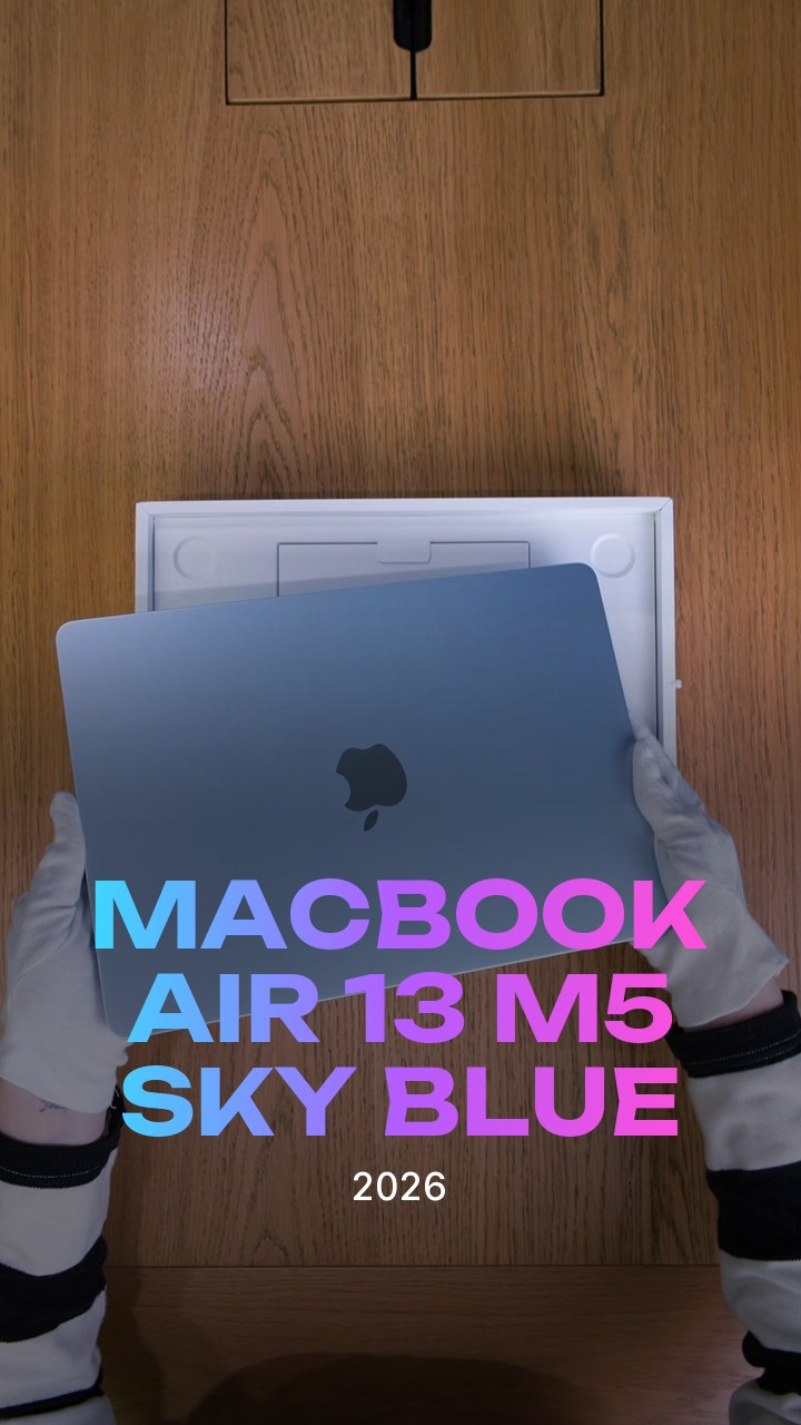 Apple MacBook Air 13 (2026) M5 Sky Blue