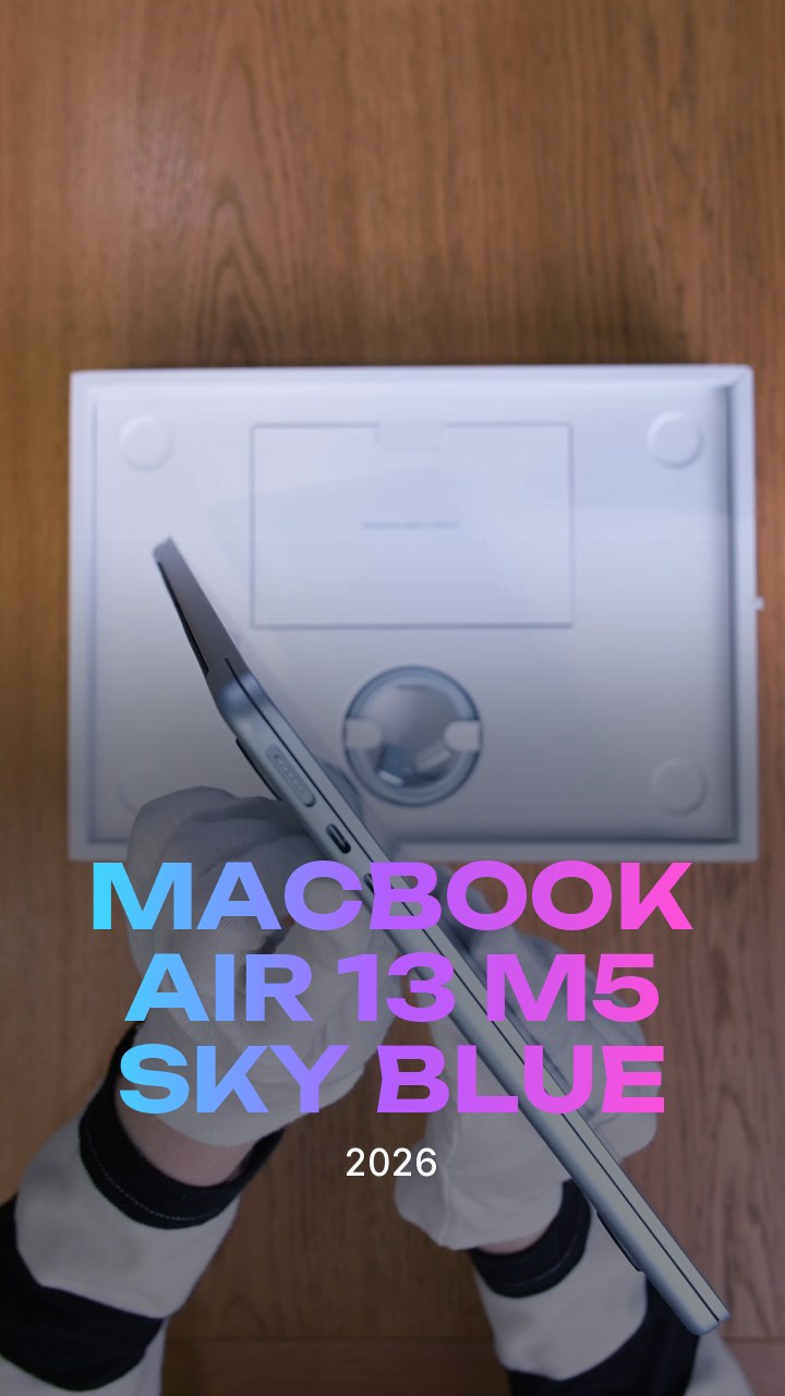 Apple MacBook Air 13 (2026) M5 Sky Blue