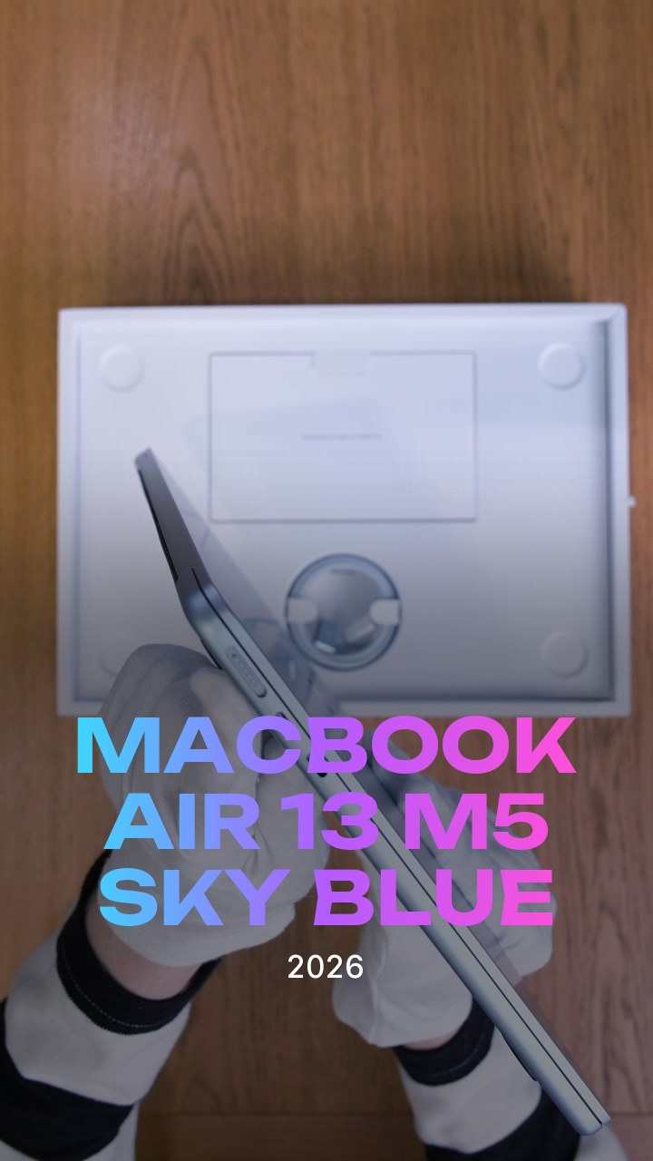 Apple MacBook Air 13 (2026) M5 Sky Blue