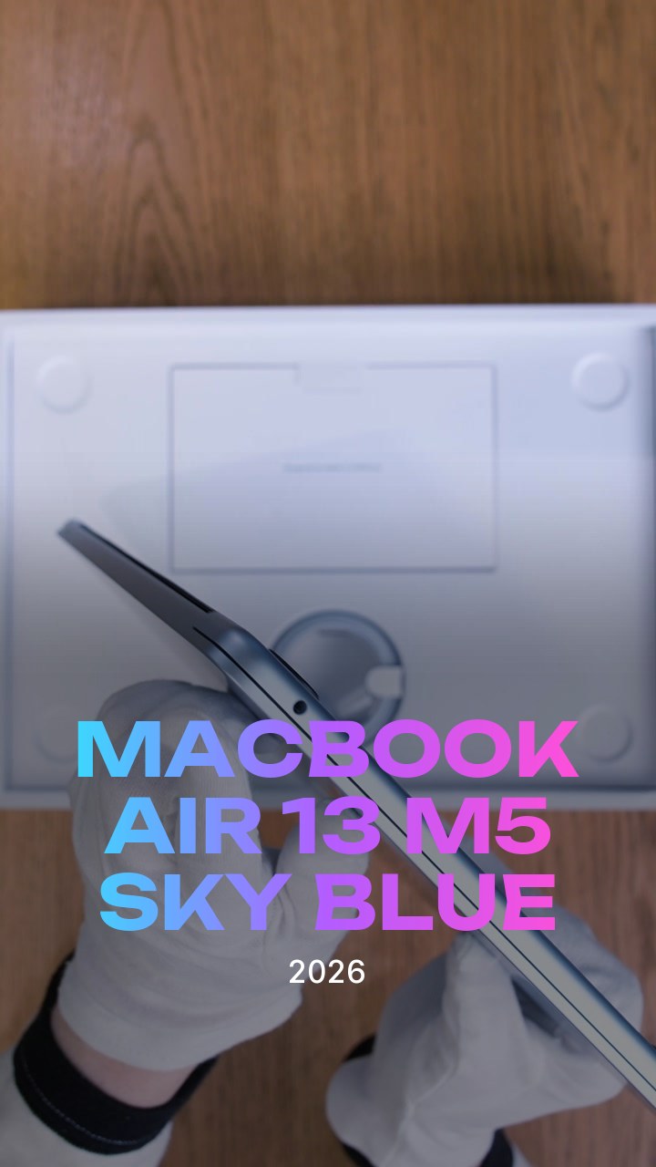 Apple MacBook Air 13 (2026) M5 Sky Blue