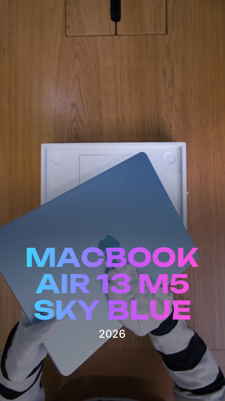 Apple MacBook Air 13 (2026) M5 Sky Blue