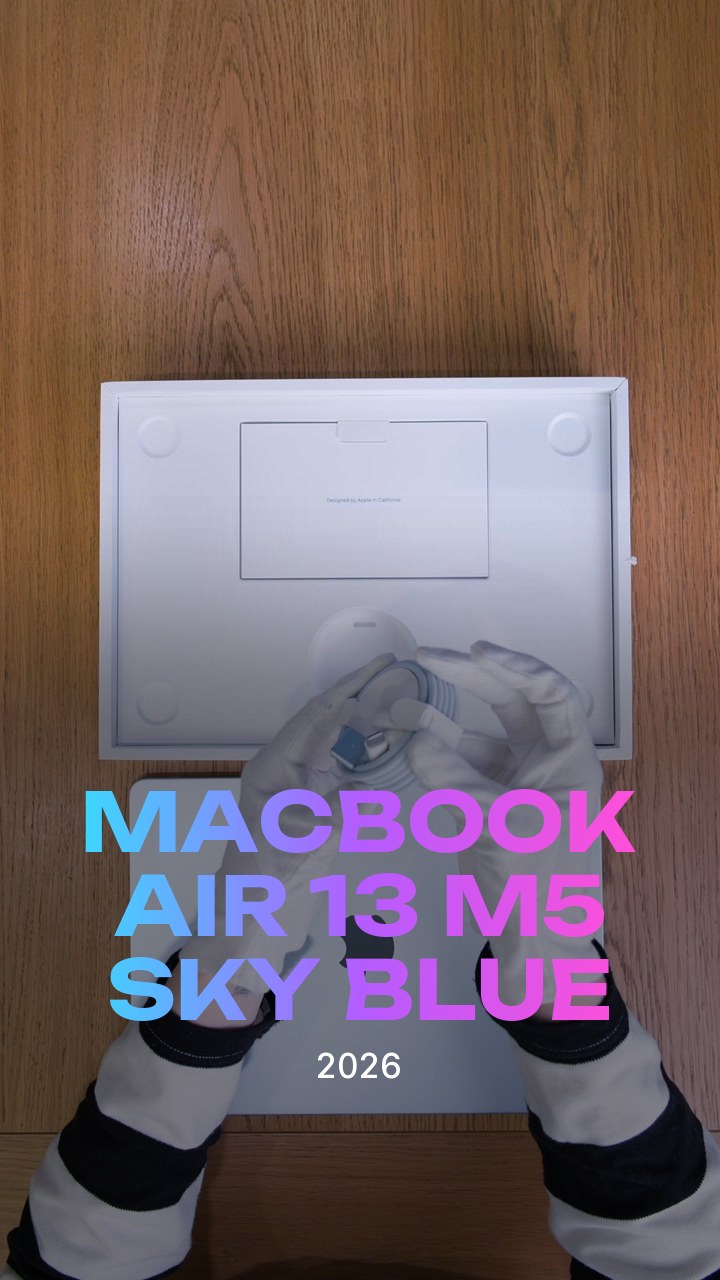 Apple MacBook Air 13 (2026) M5 Sky Blue