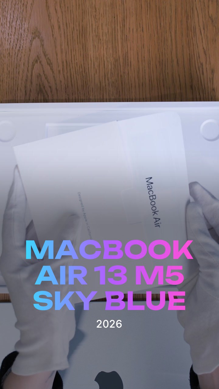 Apple MacBook Air 13 (2026) M5 Sky Blue