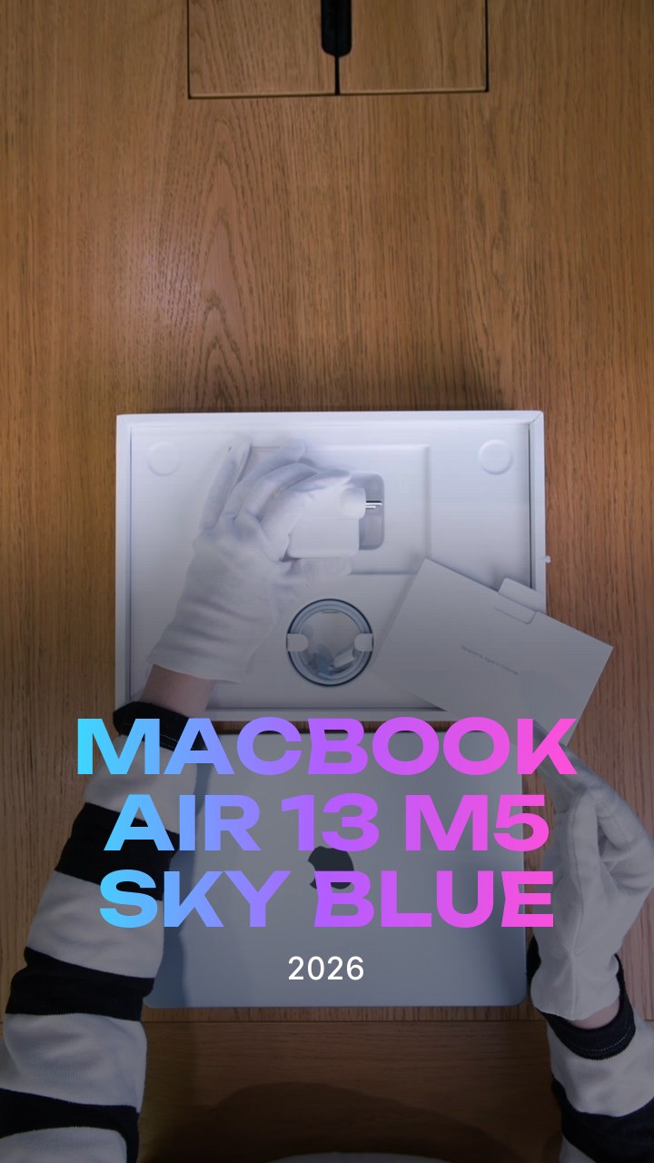 Apple MacBook Air 13 (2026) M5 Sky Blue