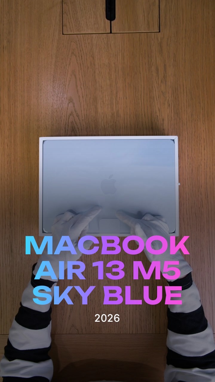 Apple MacBook Air 13 (2026) M5 Sky Blue