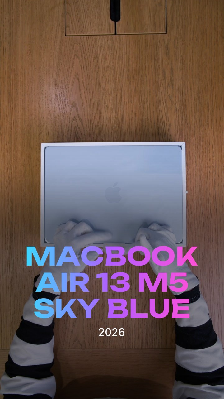 Apple MacBook Air 13 (2026) M5 Sky Blue