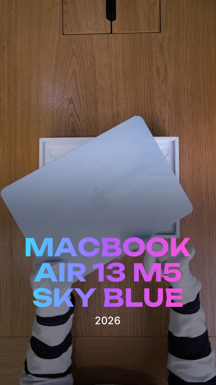 Apple MacBook Air 13 (2026) M5 Sky Blue