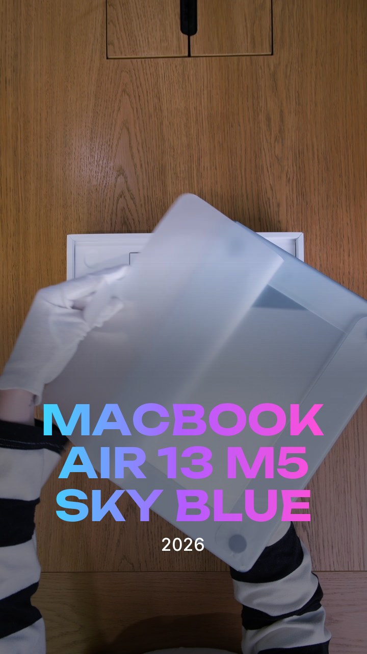 Apple MacBook Air 13 (2026) M5 Sky Blue
