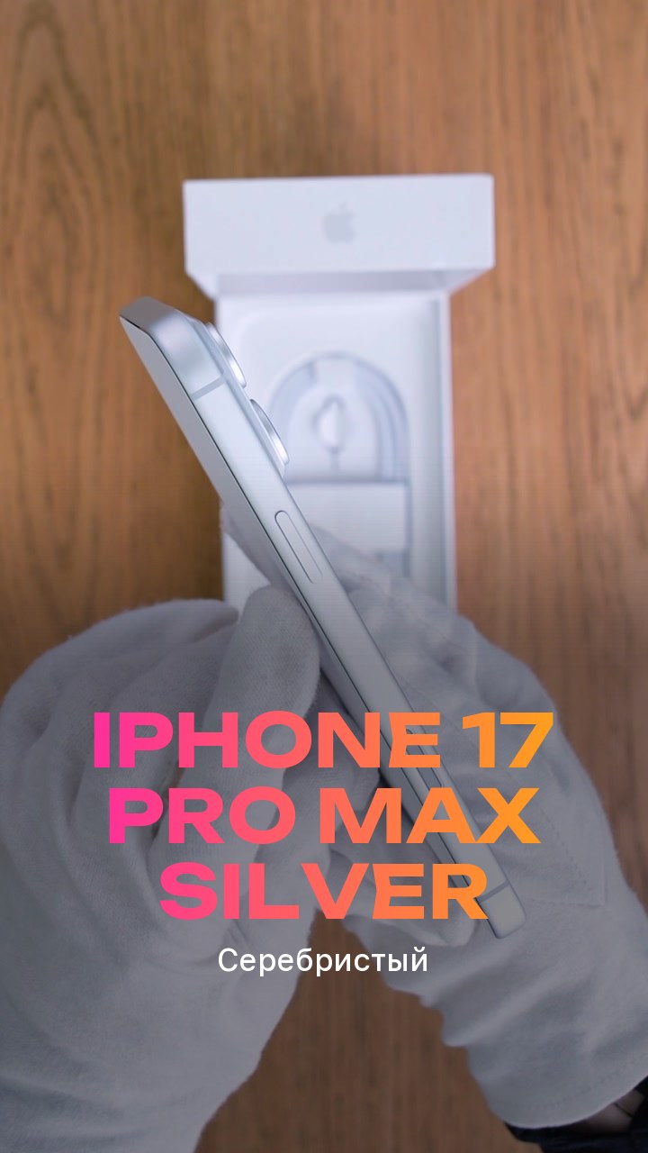 Apple iPhone 17 Pro Max Silver (Серебристый)