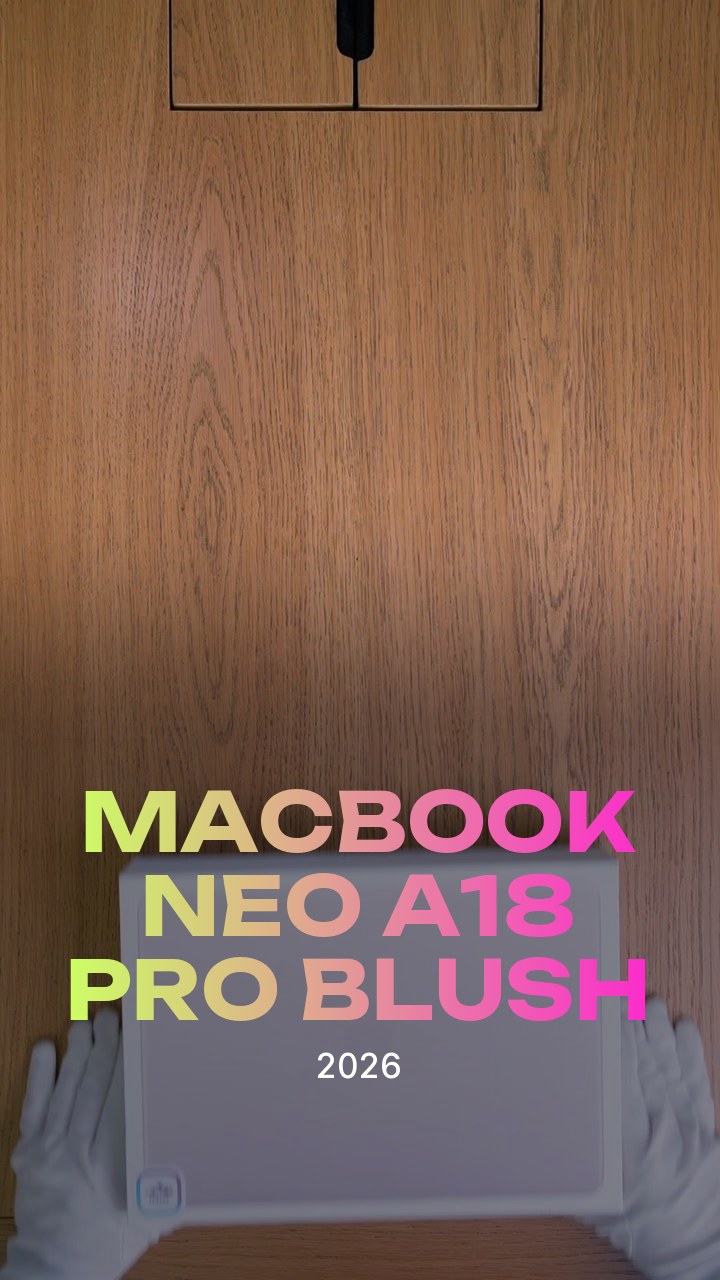 Apple MacBook Neo (2026) A18 Pro (6CPU/5GPU/8GB/512GB) Blush (MHFJ4)