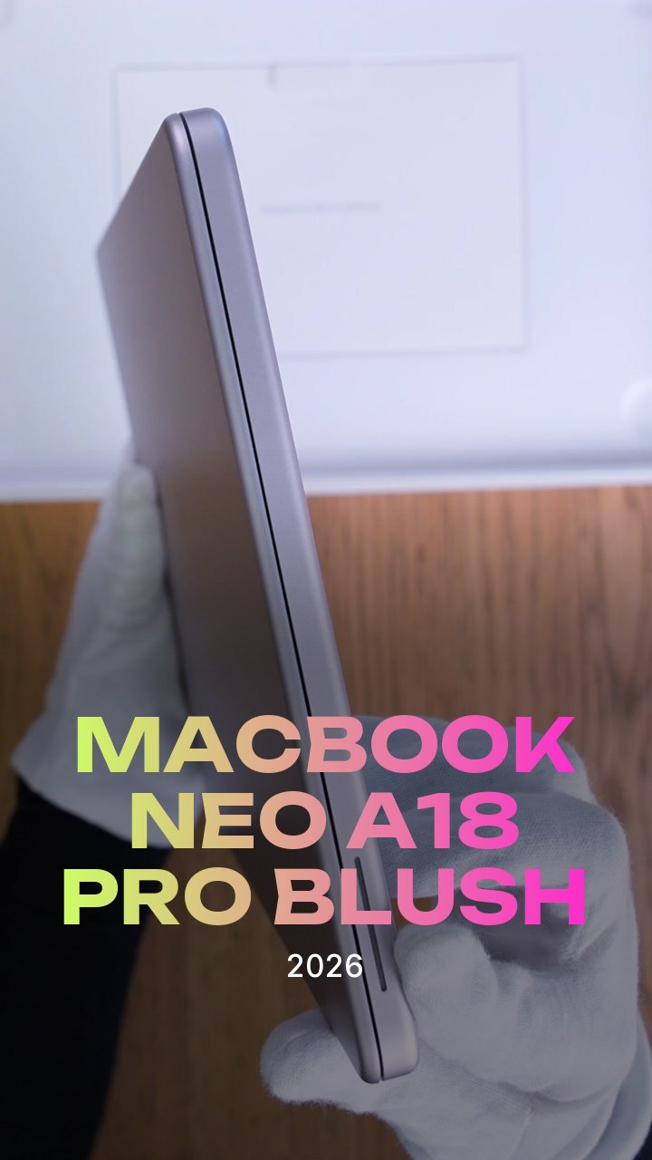 Apple MacBook Neo (2026) A18 Pro (6CPU/5GPU/8GB/512GB) Blush (MHFJ4)