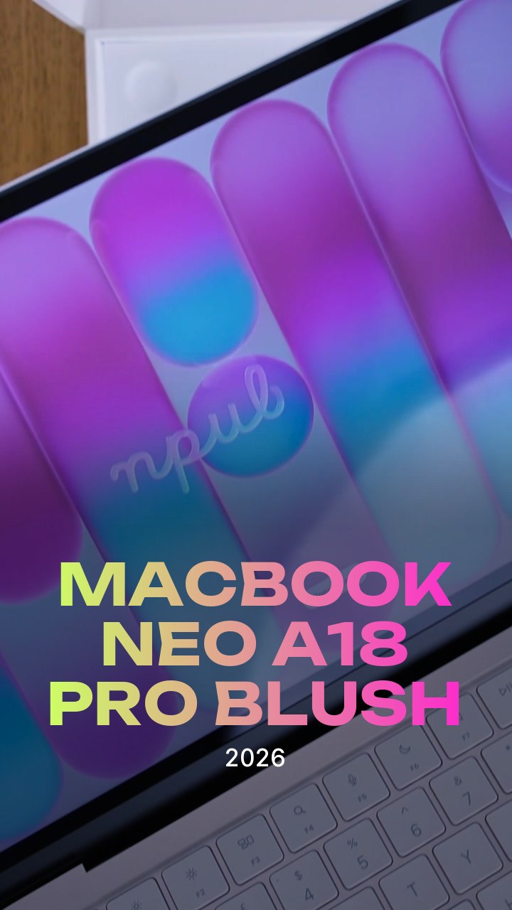 Apple MacBook Neo (2026) A18 Pro (6CPU/5GPU/8GB/512GB) Blush (MHFJ4)
