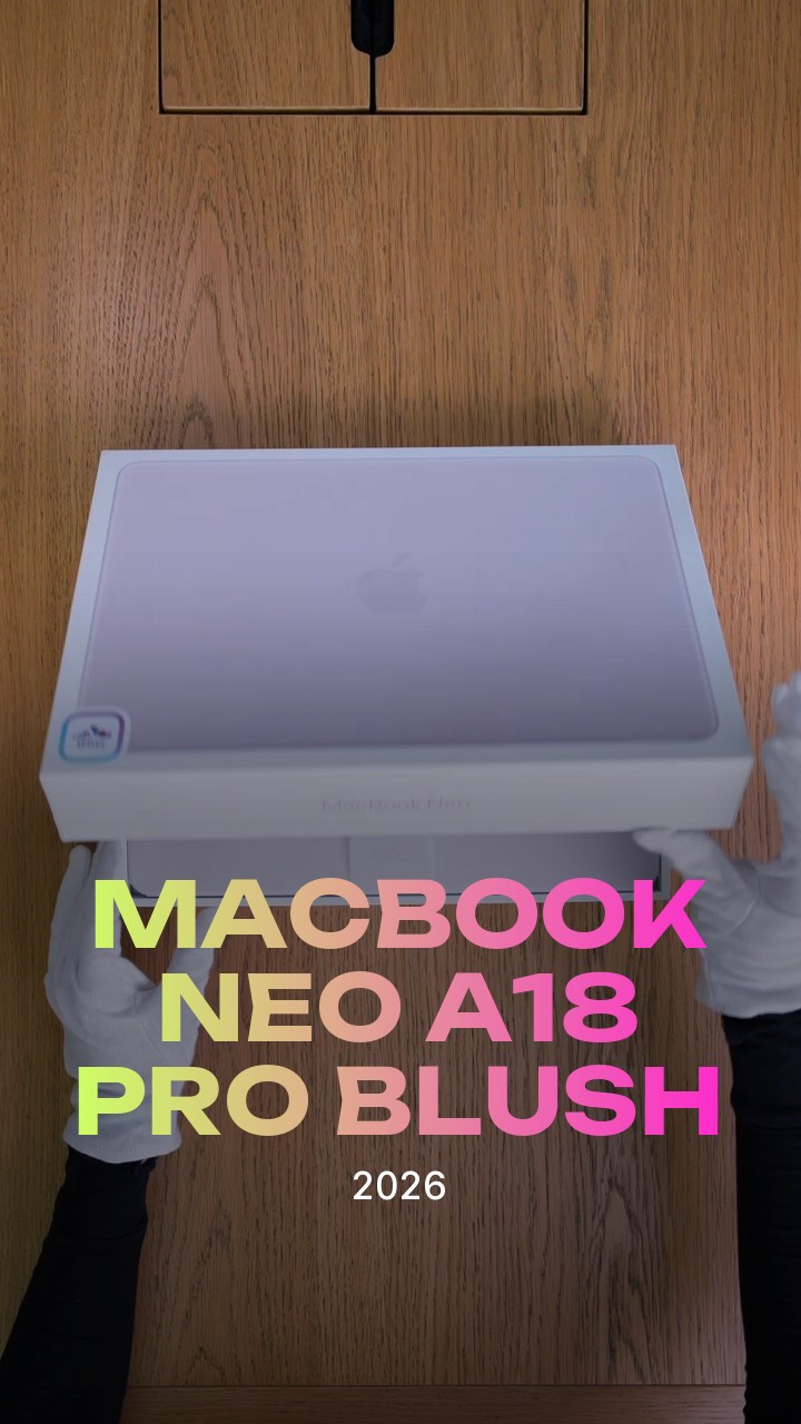 Apple MacBook Neo (2026) A18 Pro (6CPU/5GPU/8GB/512GB) Blush (MHFJ4)
