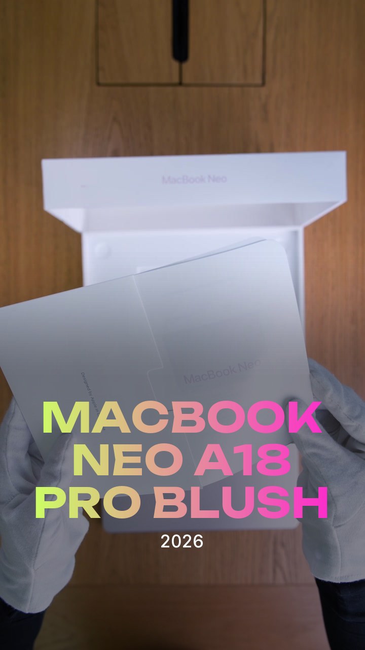 Apple MacBook Neo (2026) A18 Pro (6CPU/5GPU/8GB/512GB) Blush (MHFJ4)