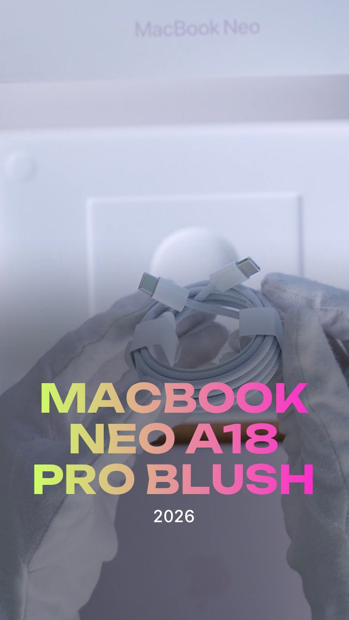 Apple MacBook Neo (2026) A18 Pro (6CPU/5GPU/8GB/512GB) Blush (MHFJ4)