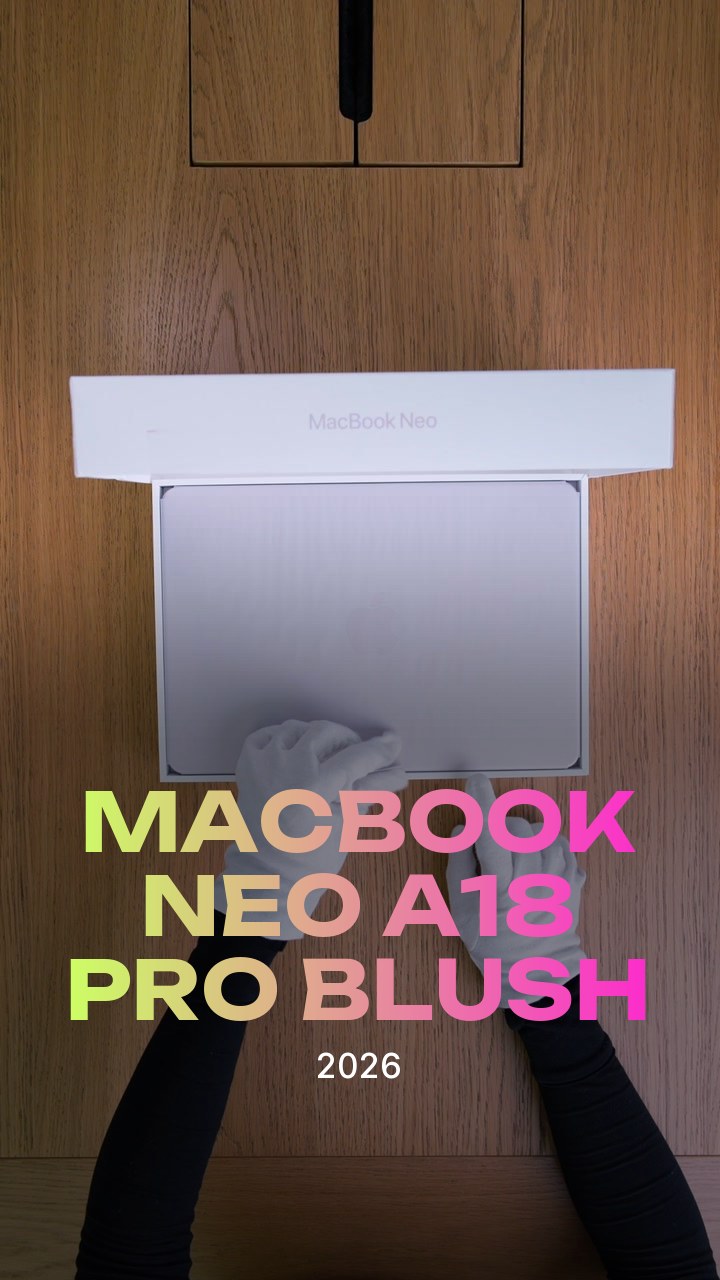 Apple MacBook Neo (2026) A18 Pro (6CPU/5GPU/8GB/512GB) Blush (MHFJ4)