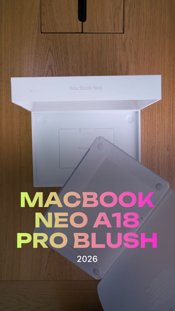Apple MacBook Neo (2026) A18 Pro (6CPU/5GPU/8GB/512GB) Blush (MHFJ4)