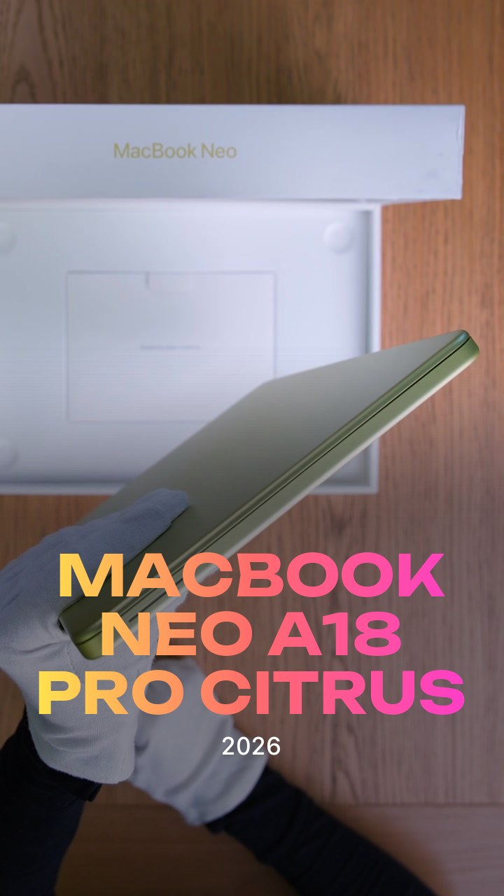 Apple MacBook Neo (2026) A18 Pro (6CPU/5GPU/8GB/512GB) Citrus (MHFE4)