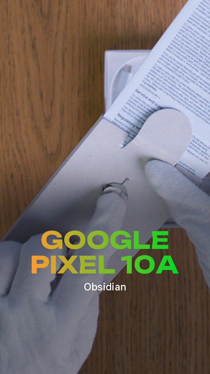 Смартфон Google Pixel 10a (Obsidian)