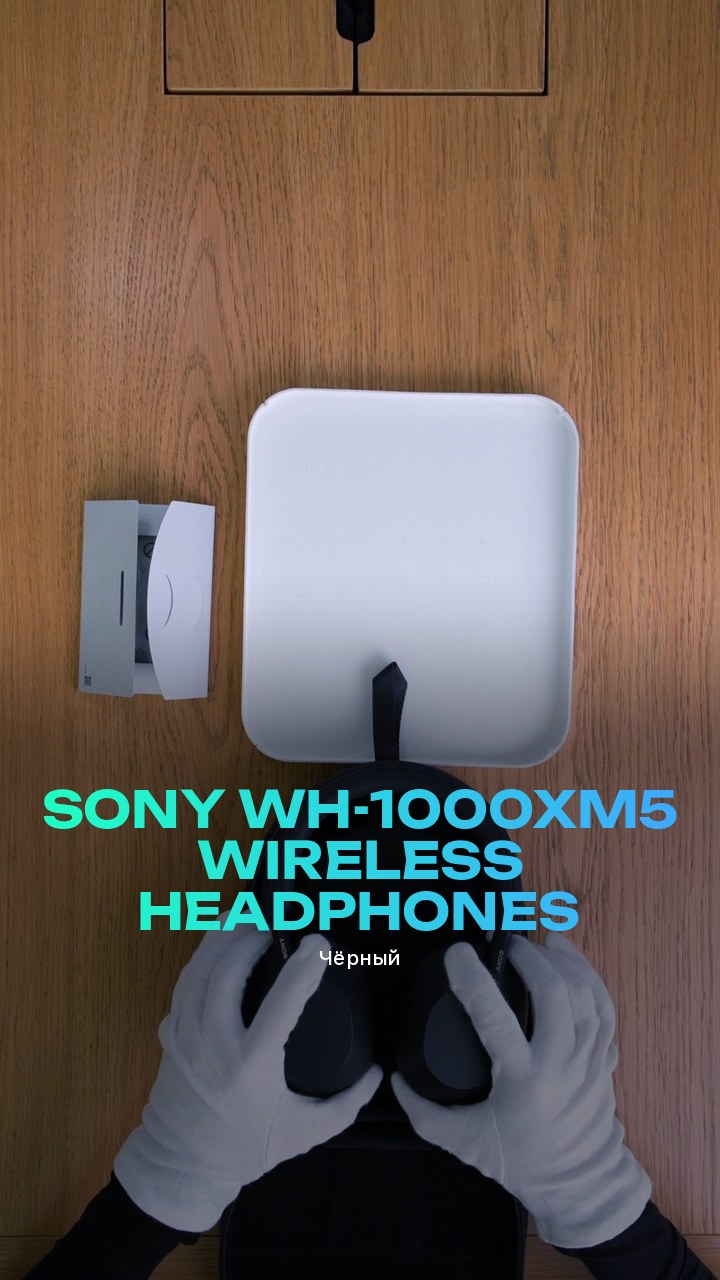 Sony WH-1000XM5 Wireless Headphones (Чёрный)