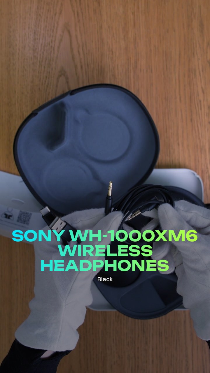 Sony WH-1000XM6 Wireless Headphones (Black)