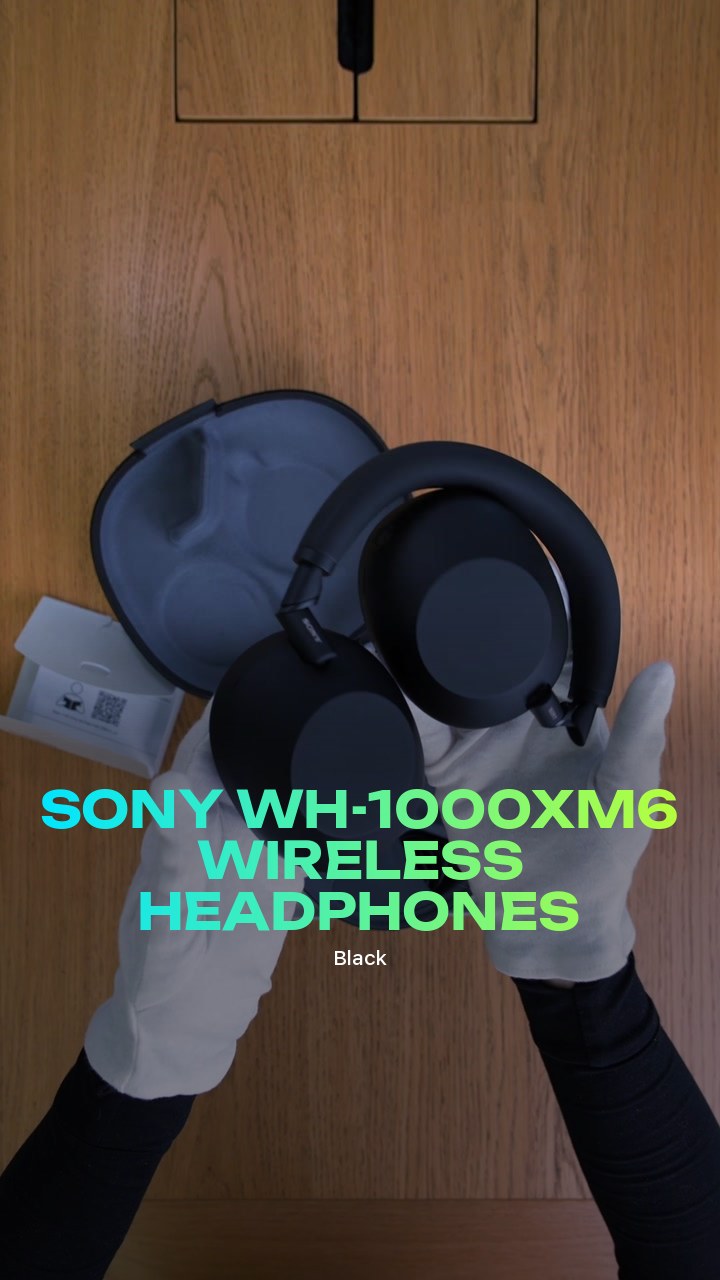 Sony WH-1000XM6 Wireless Headphones (Black)