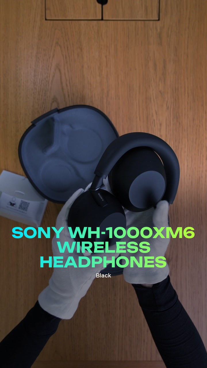 Sony WH-1000XM6 Wireless Headphones (Black)