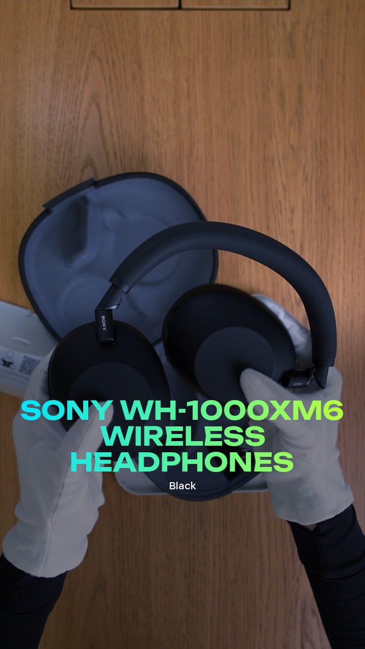 Sony WH-1000XM6 Wireless Headphones (Black)