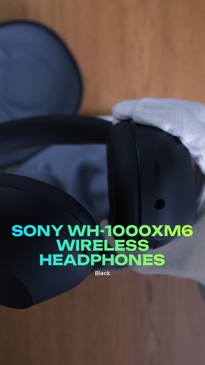 Sony WH-1000XM6 Wireless Headphones (Black)