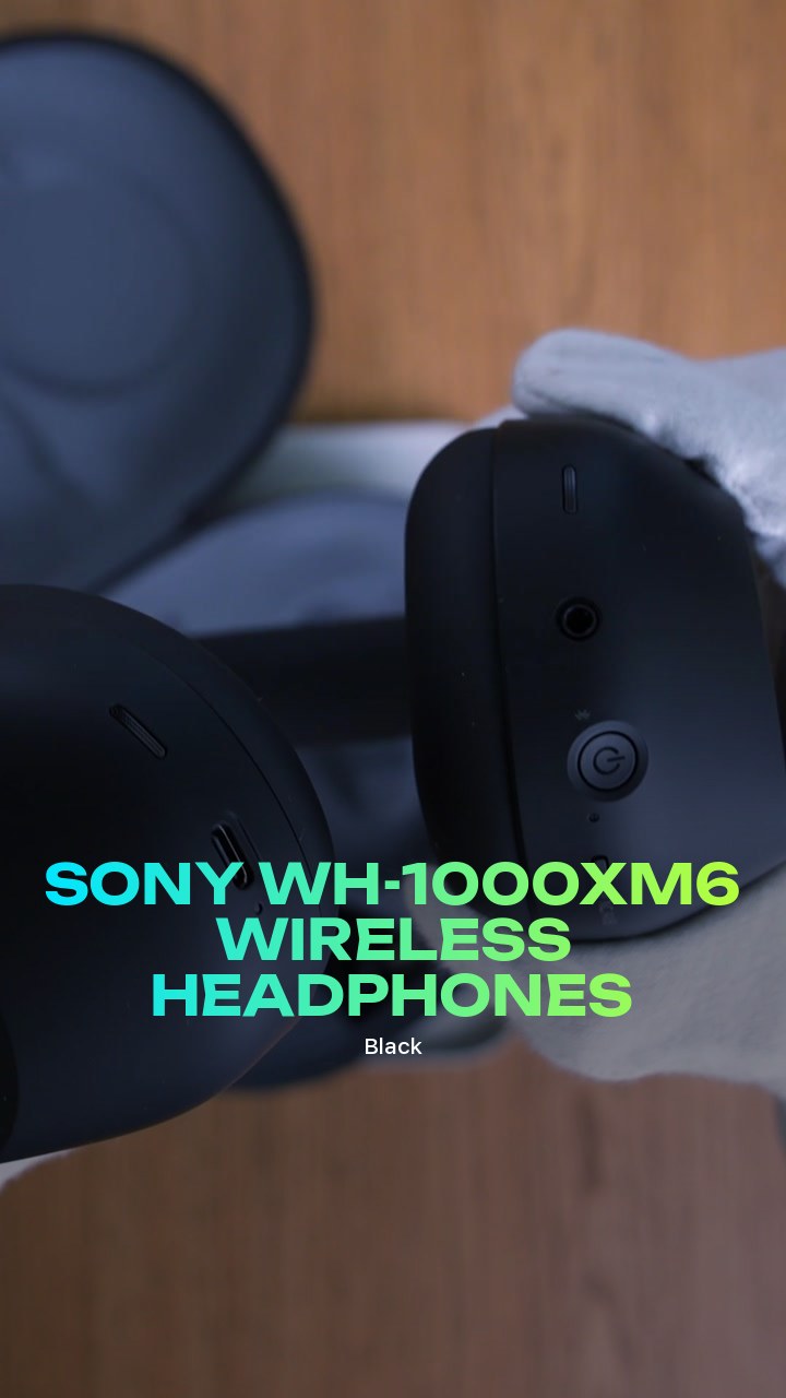Sony WH-1000XM6 Wireless Headphones (Black)