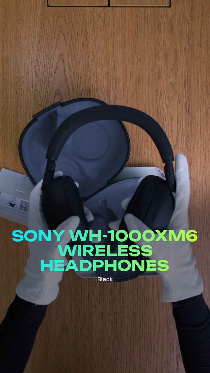 Sony WH-1000XM6 Wireless Headphones (Black)