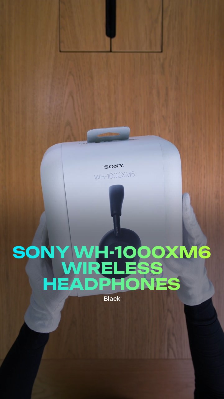 Sony WH-1000XM6 Wireless Headphones (Black)