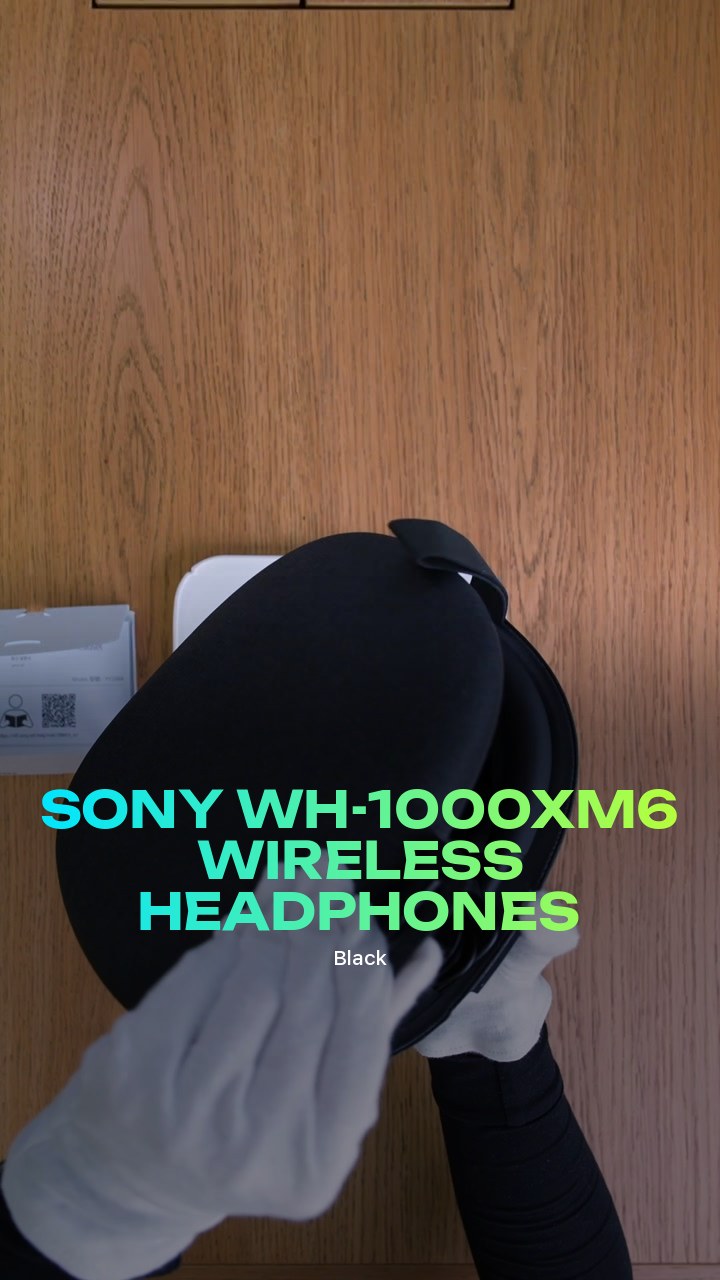 Sony WH-1000XM6 Wireless Headphones (Black)