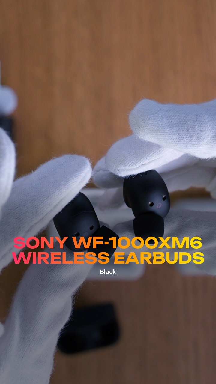 Sony WF-1000XM6 Wireless Earbuds (Black)