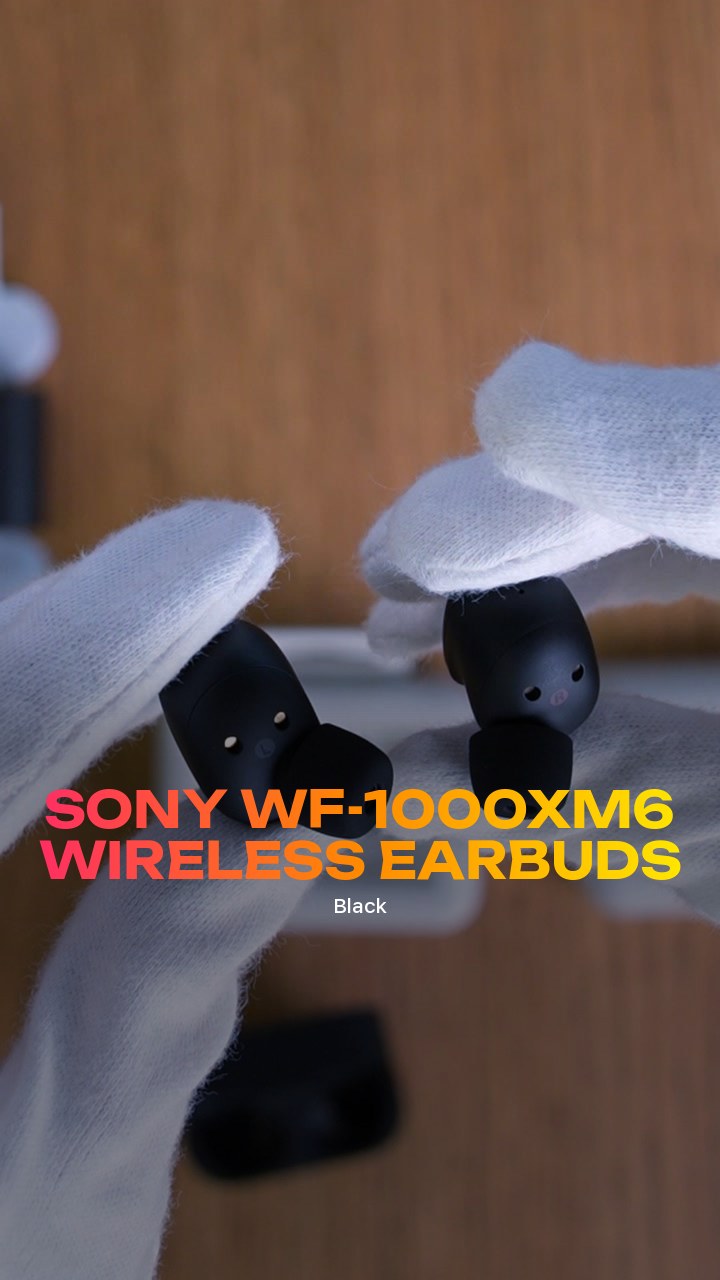 Sony WF-1000XM6 Wireless Earbuds (Black)