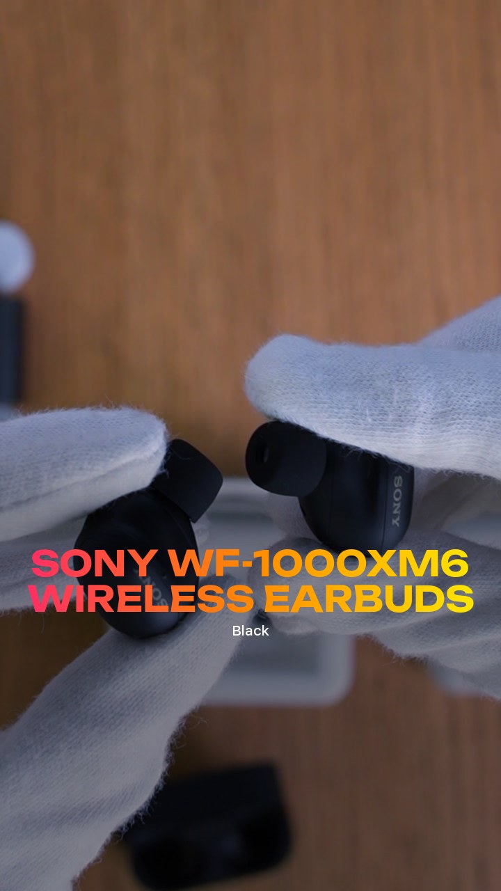 Sony WF-1000XM6 Wireless Earbuds (Black)