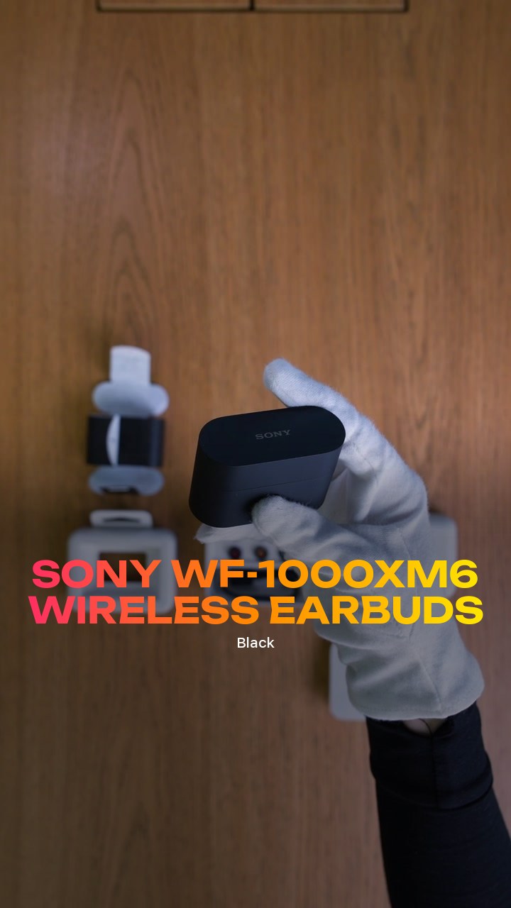 Sony WF-1000XM6 Wireless Earbuds (Black)