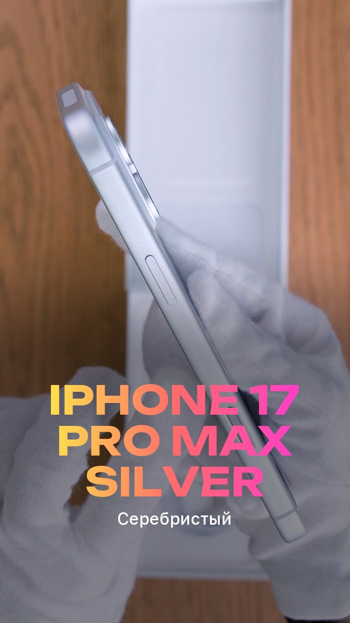 Apple iPhone 17 Pro Max Silver (Серебристый) eSim + eSim