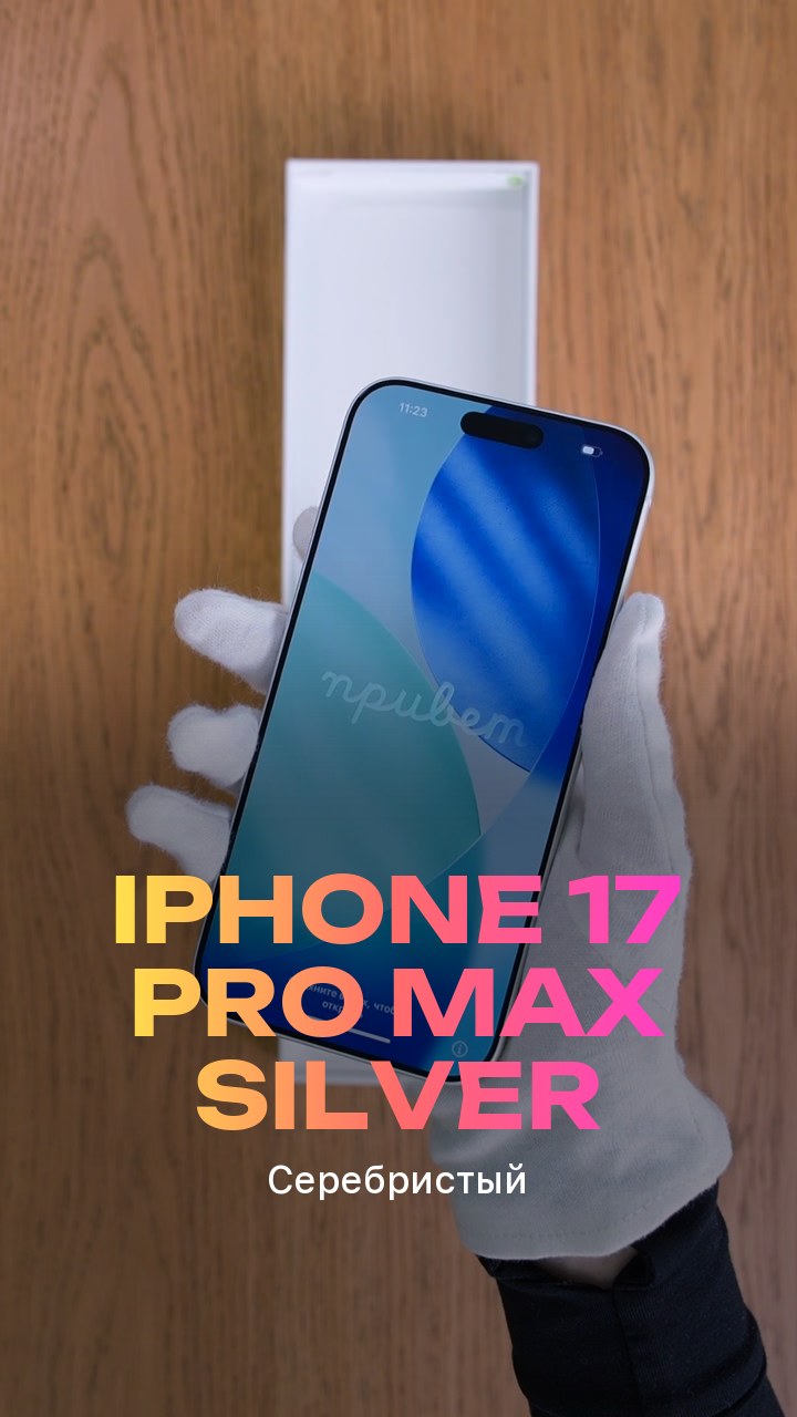 Apple iPhone 17 Pro Max Silver (Серебристый) eSim + eSim