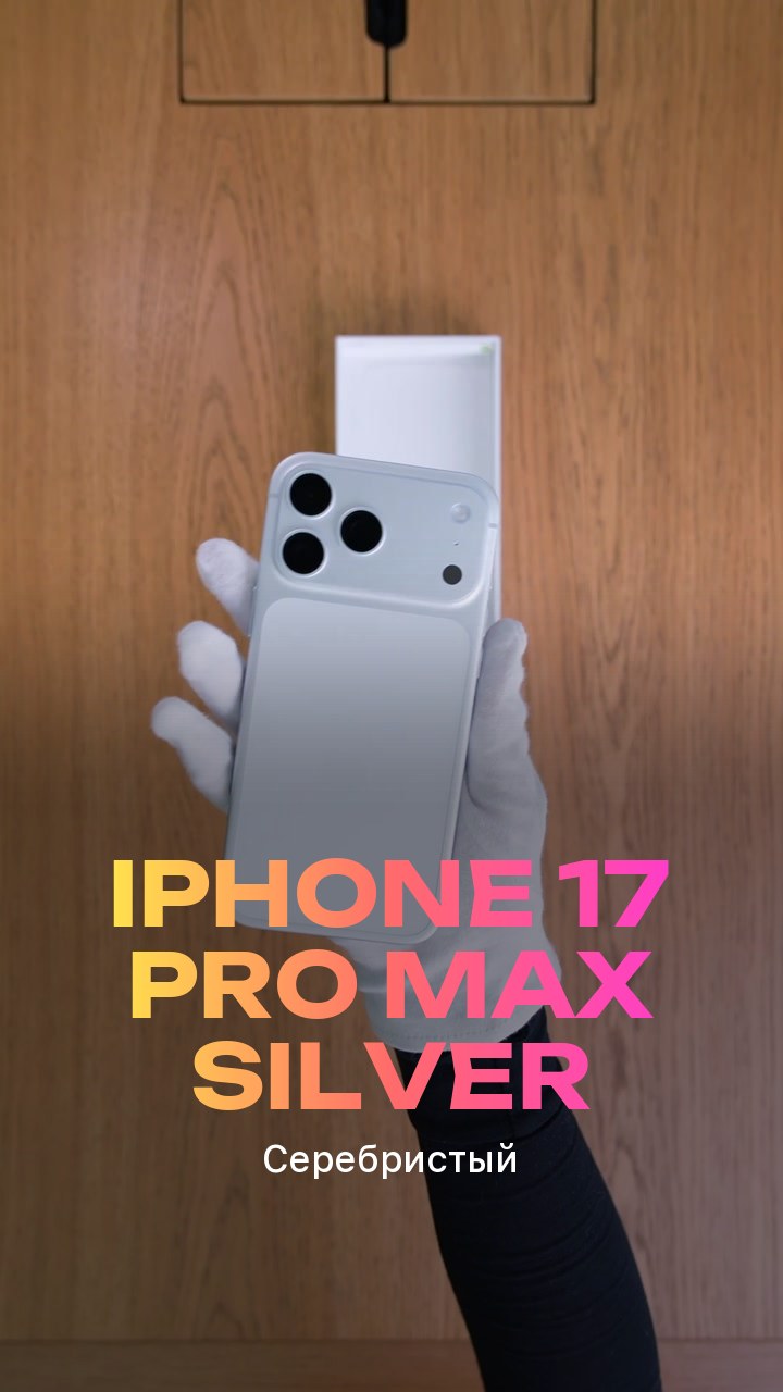 Apple iPhone 17 Pro Max Silver (Серебристый) eSim + eSim