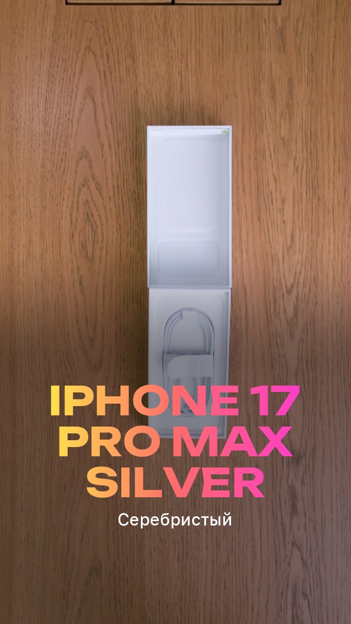 Apple iPhone 17 Pro Max Silver (Серебристый) eSim + eSim