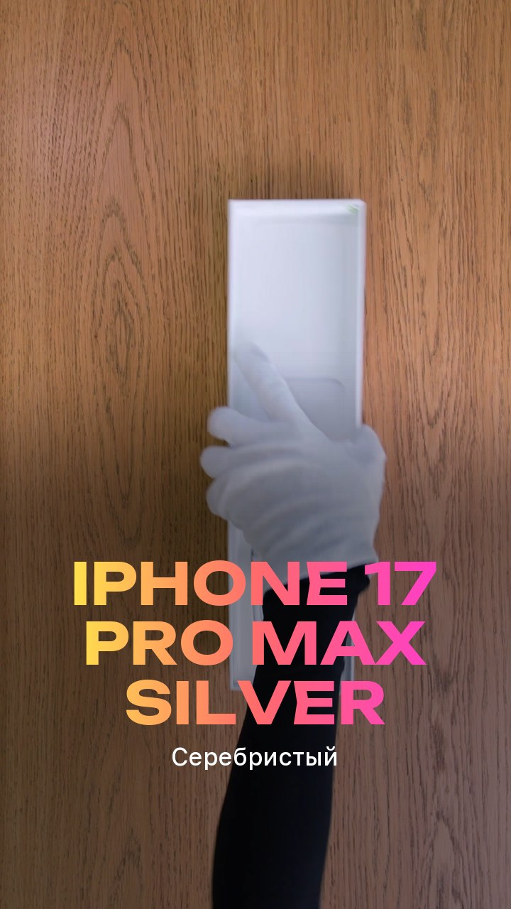 Apple iPhone 17 Pro Max Silver (Серебристый) eSim + eSim